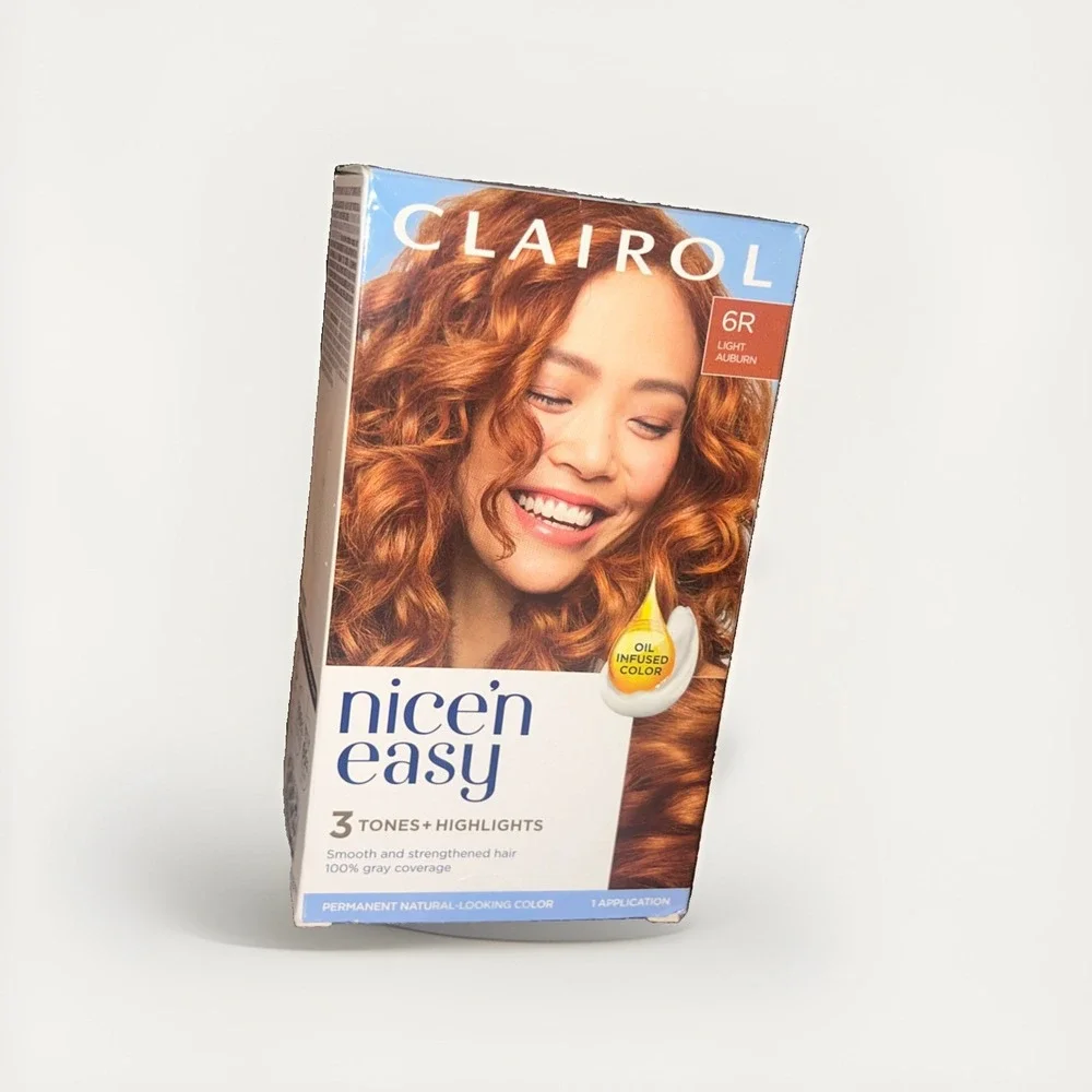 Clairol Nice'n Easy Permanent Hair Color - 6R Light Auburn